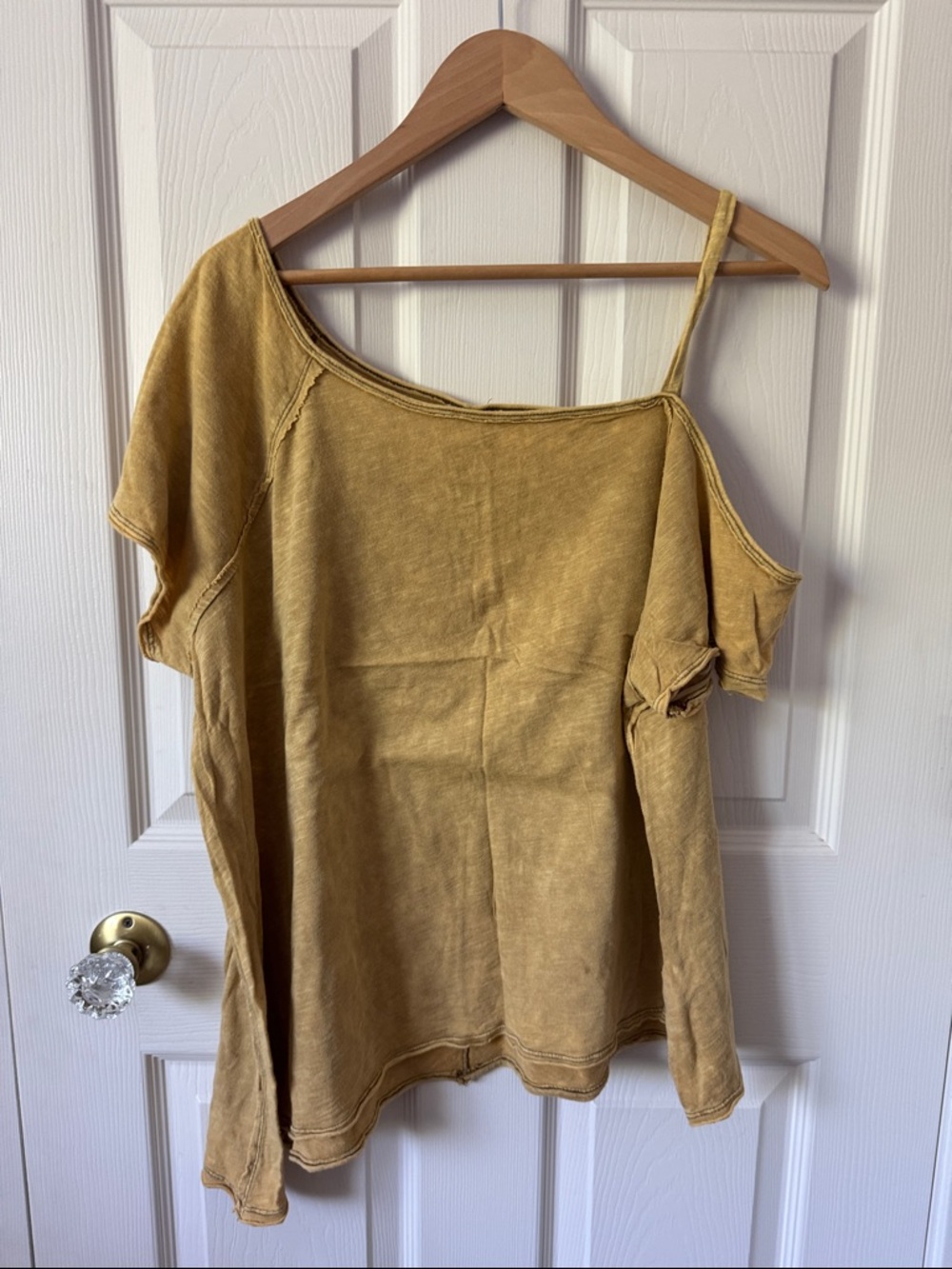 Free People - We The Free Flowy Mustard Top